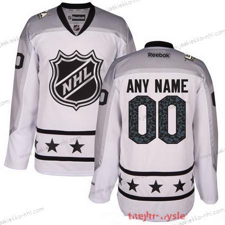 2017 NHL All-Star Game Mukautettu Metropolitan Division Reebok Valkoinen Ommeltu Jääkiekko Paita