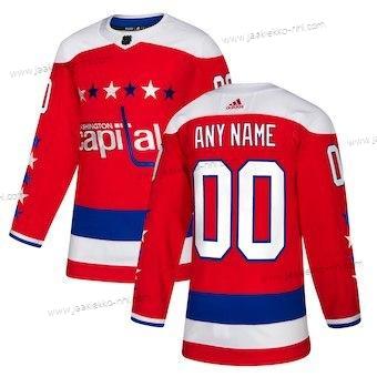 Adidas Lasten Washington Capitals Mukautettu Punainen Vaihtopaita Aito Paita