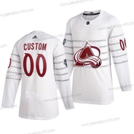 Adidas Miesten 2020 NHL All-Star Game Mukautettu Colorado Avalanche Aito Valkoinen Paita