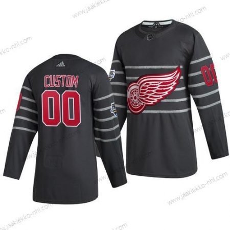 Adidas Miesten 2020 NHL All-Star Game Mukautettu Detroit Red Wings Aito Harmaa Paita