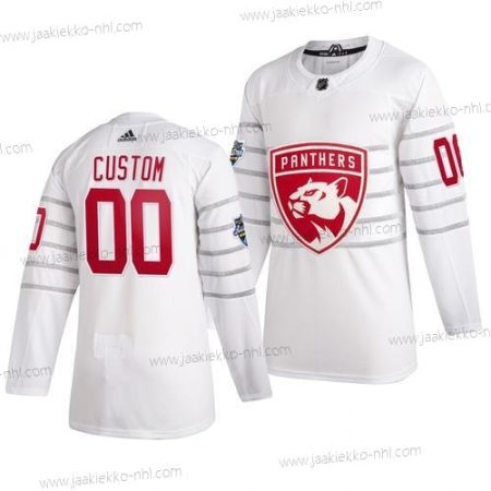 Adidas Miesten 2020 NHL All-Star Game Mukautettu Florida Panthers Aito Valkoinen Paita