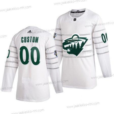 Adidas Miesten 2020 NHL All-Star Game Mukautettu Minnesota Wild Aito Valkoinen Paita