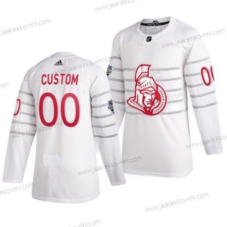 Adidas Miesten 2020 NHL All-Star Game Mukautettu Ottawa Senators Aito Valkoinen Paita