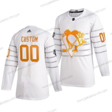 Adidas Miesten 2020 NHL All-Star Game Mukautettu Pittsburgh Penguins Aito Valkoinen Paita