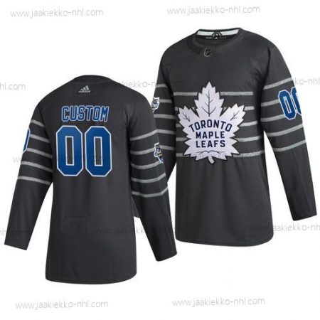 Adidas Miesten 2020 NHL All-Star Game Mukautettu Toronto Maple Leafs Aito Harmaa Paita