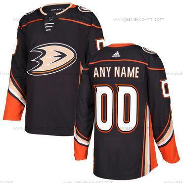 Adidas Miesten Anaheim Ducks Mukautettu Musta 2017-2018 NHL Paita