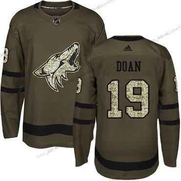 Adidas Miesten Arizona Coyotes #19 Shane Doan Vihreä Salute to Service Ommeltu NHL Paita