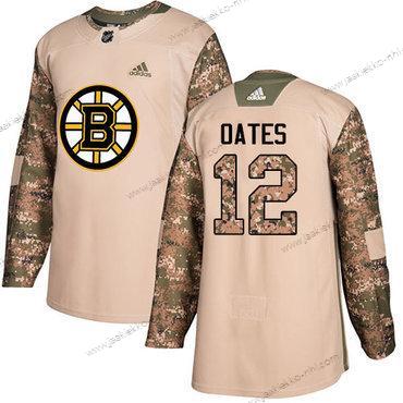 Adidas Miesten Boston Bruins #12 Adam Oates Maastokuvio Aito 2017 Veterans Day Ommeltu NHL Paita