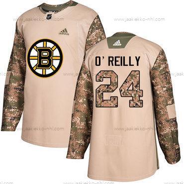 Adidas Miesten Boston Bruins #24 Terry O’Reilly Maastokuvio Aito 2017 Veterans Day Ommeltu NHL Paita