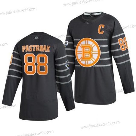 Adidas Miesten Boston Bruins #88 David Pastrnak Harmaa 2020 NHL All-Star Game Paita