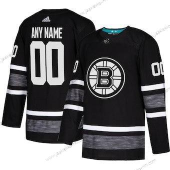 Adidas Miesten Boston Bruins Mukautettu Musta 2019 NHL All-Star Game Parley Aito Paita