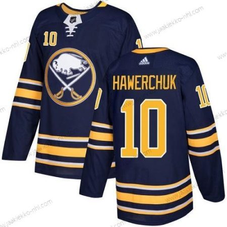 Adidas Miesten Buffalo Sabres #10 Dale Hawerchuk Laivastonsininen Sininen Kotiottelupaita Aito Ommeltu NHL Paita