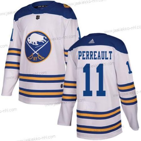 Adidas Miesten Buffalo Sabres #11 Gilbert Perreault Valkoinen Aito 2018 Talvi Klassinen Ommeltu NHL Paita