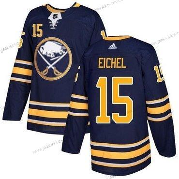 Adidas Miesten Buffalo Sabres #15 Jack Eichel Laivastonsininen Sininen Kotiottelupaita Aito Ommeltu NHL Paita