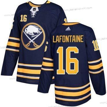 Adidas Miesten Buffalo Sabres #16 Pat Lafontaine Laivastonsininen Sininen Kotiottelupaita Aito Ommeltu NHL Paita