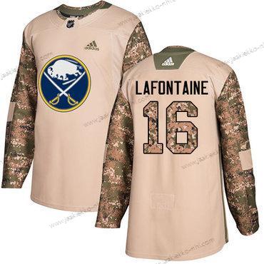 Adidas Miesten Buffalo Sabres #16 Pat Lafontaine Maastokuvio Aito 2017 Veterans Day Ommeltu NHL Paita