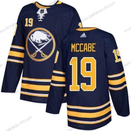 Adidas Miesten Buffalo Sabres #19 Jake Mccabe Laivastonsininen Sininen Kotiottelupaita Aito Ommeltu NHL Paita