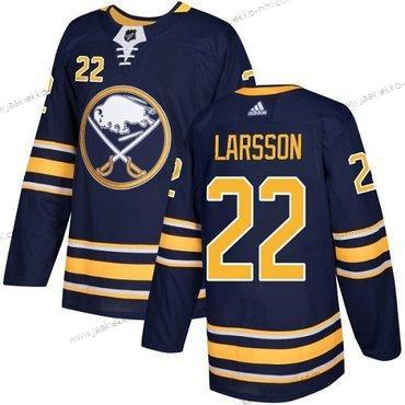 Adidas Miesten Buffalo Sabres #22 Johan Larsson Laivastonsininen Sininen Kotiottelupaita Aito Ommeltu NHL Paita