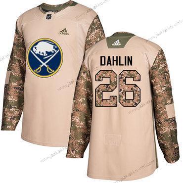 Adidas Miesten Buffalo Sabres #26 Rasmus Dahlin Maastokuvio Aito 2017 Veterans Day Ommeltu NHL Paita