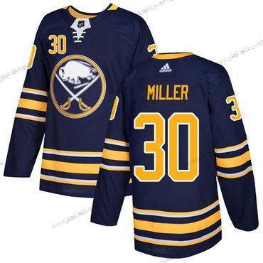 Adidas Miesten Buffalo Sabres #30 Ryan Miller Laivastonsininen Sininen Kotiottelupaita Aito Ommeltu NHL Paita