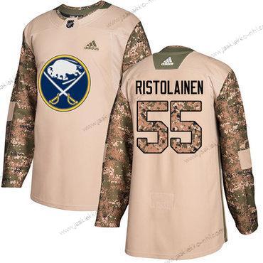 Adidas Miesten Buffalo Sabres #55 Rasmus Ristolainen Maastokuvio Aito 2017 Veterans Day Ommeltu NHL Paita