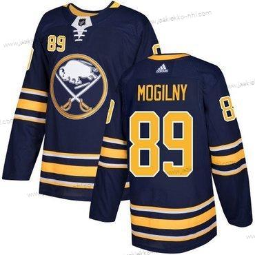 Adidas Miesten Buffalo Sabres #89 Alexander Mogilny Laivastonsininen Sininen Kotiottelupaita Aito Ommeltu NHL Paita