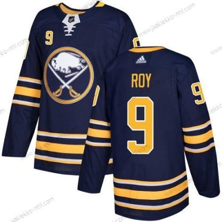 Adidas Miesten Buffalo Sabres #9 Derek Roy Laivastonsininen Sininen Kotiottelupaita Aito Ommeltu NHL Paita