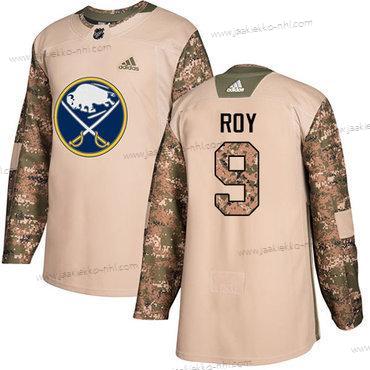 Adidas Miesten Buffalo Sabres #9 Derek Roy Maastokuvio Aito 2017 Veterans Day Ommeltu NHL Paita