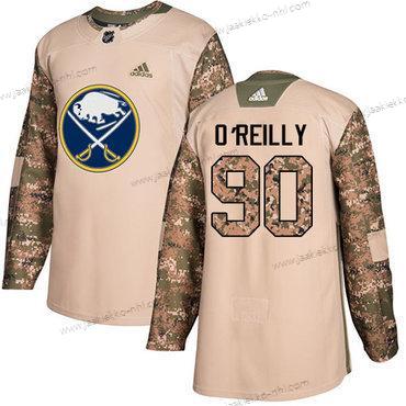 Adidas Miesten Buffalo Sabres #90 Ryan O’Reilly Maastokuvio Aito 2017 Veterans Day Ommeltu NHL Paita