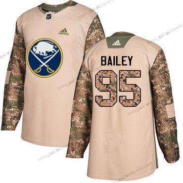 Adidas Miesten Buffalo Sabres #95 Justin Bailey Maastokuvio Aito 2017 Veterans Day Ommeltu NHL Paita