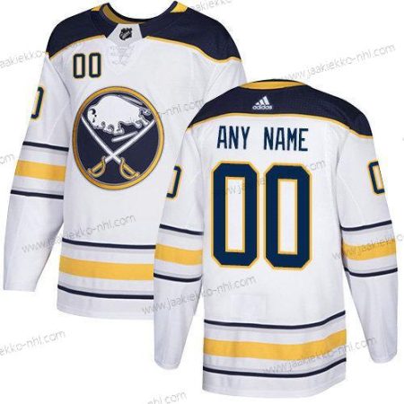 Adidas Miesten Buffalo Sabres Mukautettu Valkoinen Aito NHL Paita