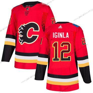 Adidas Miesten Calgary Flames #12 Jarome Punainen Paita