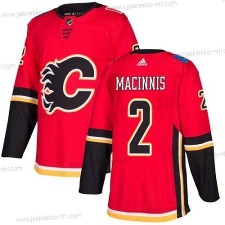 Adidas Miesten Calgary Flames #2 Al Macinnis Punainen Kotiottelupaita Aito Ommeltu NHL Paita