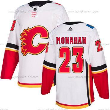 Adidas Miesten Calgary Flames #23 Sean Monahan Valkoinen Kolmas paita Aito NHL Paita