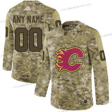 Adidas Miesten Calgary Flames Mukautettu Maastokuvio Paita