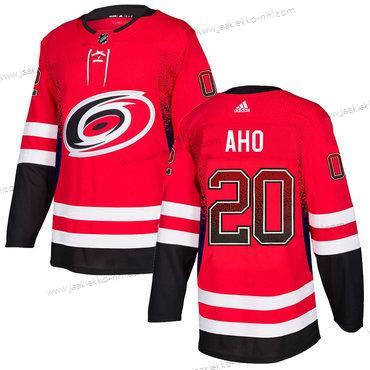 Adidas Miesten Carolina Hurricanes #20 Sebastian Aho Punainen Paita