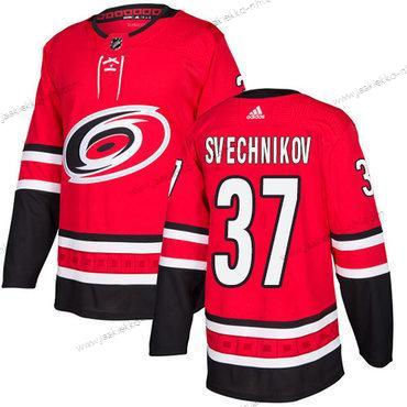 Adidas Miesten Carolina Hurricanes #37 Andrei Svechnikov Punainen Kotiottelupaita Aito Ommeltu NHL Paita