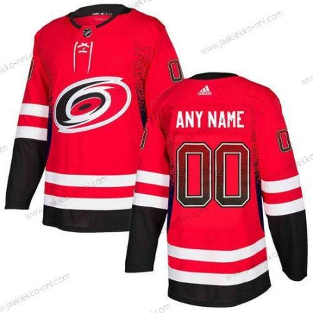 Adidas Miesten Carolina Hurricanes Mukautettu Punainen Paita