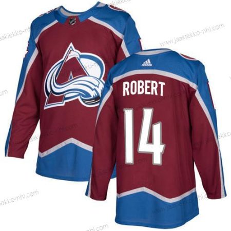 Adidas Miesten Colorado Avalanche #14 Rene Robert Kotiottelupaita Punainen Aito Ommeltu NHL Paita