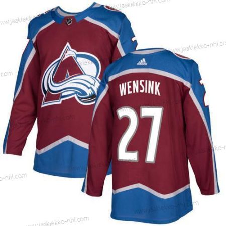 Adidas Miesten Colorado Avalanche #27 John Wensink Kotiottelupaita Punainen Aito Ommeltu NHL Paita