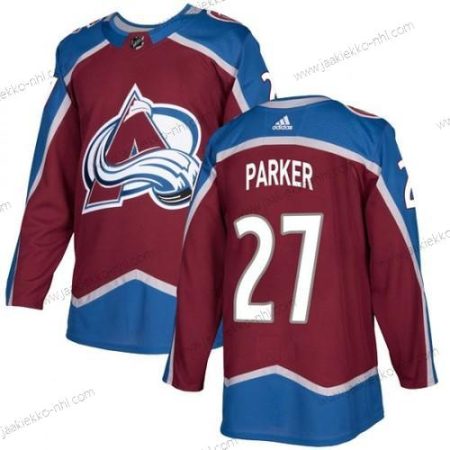 Adidas Miesten Colorado Avalanche #27 Scott Parker Aito Kotiottelupaita Punainen Paita