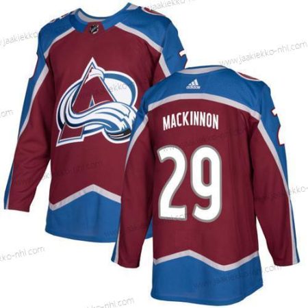 Adidas Miesten Colorado Avalanche #29 Nathan Mackinnon Kotiottelupaita Punainen Aito Ommeltu NHL Paita