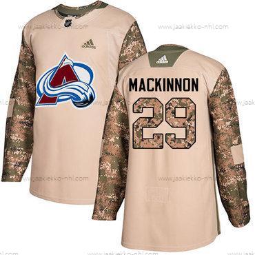 Adidas Miesten Colorado Avalanche #29 Nathan Mackinnon Maastokuvio Aito 2017 Veterans Day Ommeltu NHL Paita