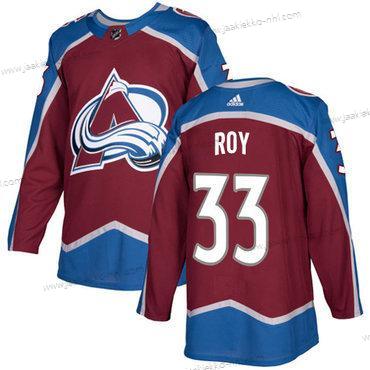 Adidas Miesten Colorado Avalanche #33 Patrick Roy Kotiottelupaita Punainen Aito Ommeltu NHL Paita