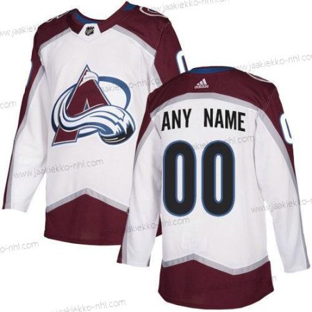 Adidas Miesten Colorado Avalanche Mukautettu NHL Aito Valkoinen Paita