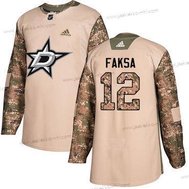 Adidas Miesten Dallas Stars #12 Radek Faksa Maastokuvio Aito 2017 Veterans Day Ommeltu NHL Paita