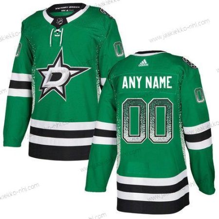 Adidas Miesten Dallas Stars Mukautettu Vihreä Paita