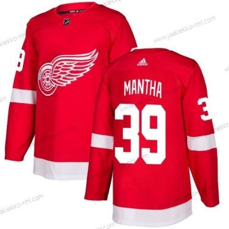 Adidas Miesten Detroit Red Wings #39 Anthony Mantha Punainen Kotiottelupaita Aito Ommeltu NHL Paita