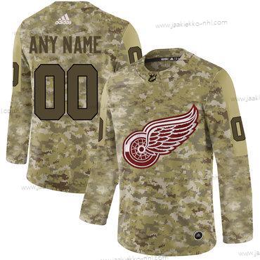 Adidas Miesten Detroit Red Wings Mukautettu Maastokuvio Paita