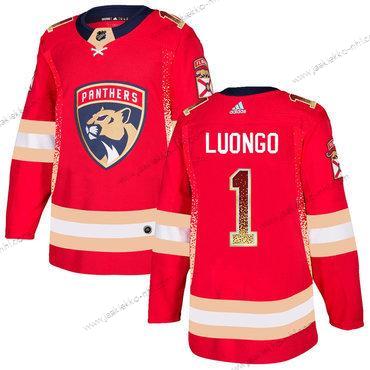 Adidas Miesten Florida Panthers #1 Roberto Luongo Punainen Paita